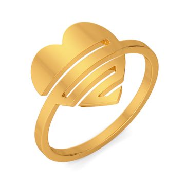 Heart O Mega Gold Rings