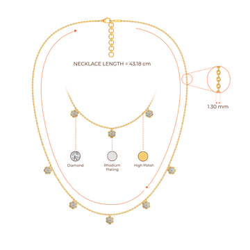 Cassia Diamond Necklaces