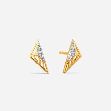 Whispers of the Jungle Diamond Earrings