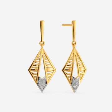 Wild Weave Diamond Earrings