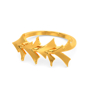 Strikingly Gold Rings