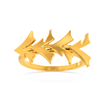 Strikingly Gold Rings