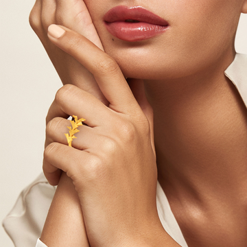 Strikingly Gold Rings