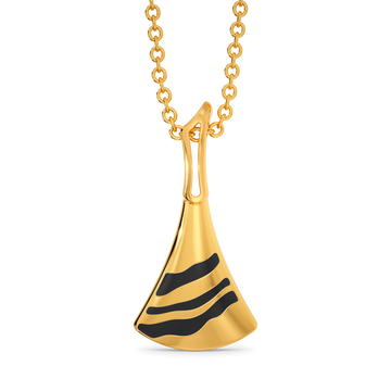 Touch Of Wildness Gold Pendants