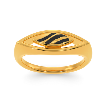 I Am Fearless Gold Rings