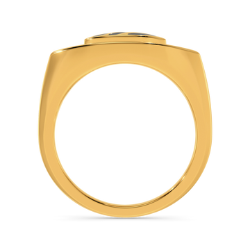 I Am Fearless Gold Rings
