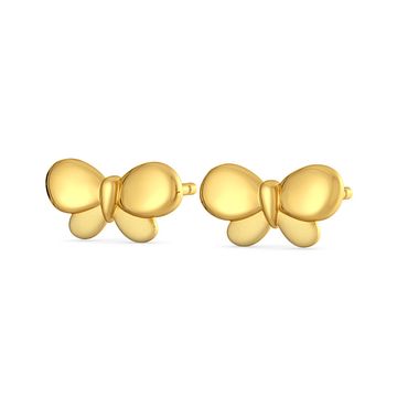 Flitter Flutter Gold Earrings
