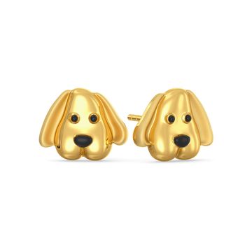 Bow Wow Gold Earrings