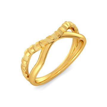 Stripe Kingdom Gold Rings