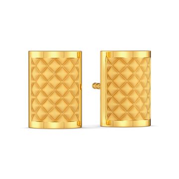 The Mamba Maze Gold Earrings