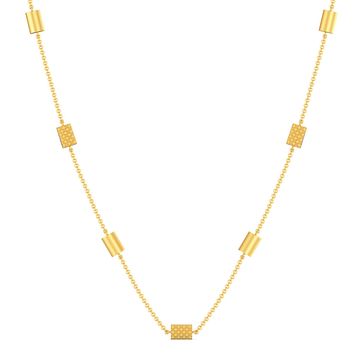 The Mamba Maze Gold Necklaces