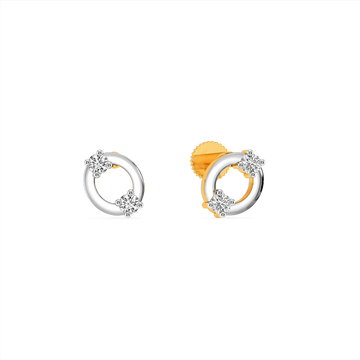 Celestial Dot Diamond Earrings