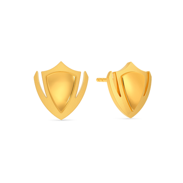 Armor Power Gold Earrings
