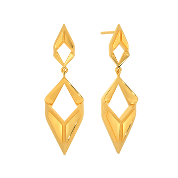 Rise Above Gold Earrings