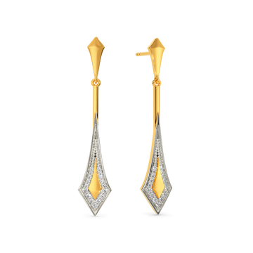 Artsy Armor Diamond Earrings