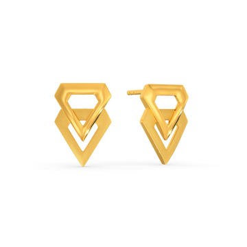 Armor Aura Gold Earrings