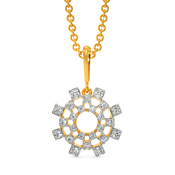 Bling of Resurgence Diamond Pendants