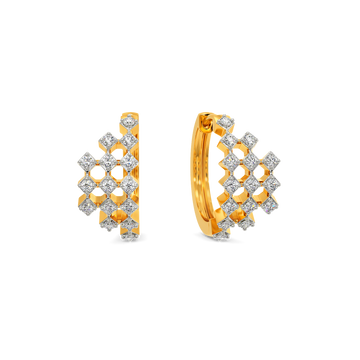 Tartan Obsessed Diamond Earrings