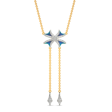 Dream In Blue Diamond Necklaces
