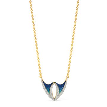 Blue World Diamond Necklaces