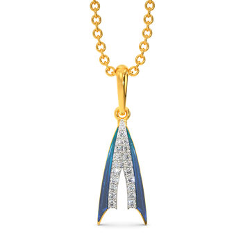 Lush Moon Diamond Pendants