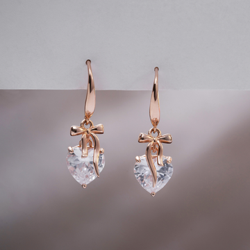 Love Loop Silver Earrings
