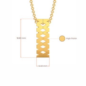 Mega Omega Gold Pendants