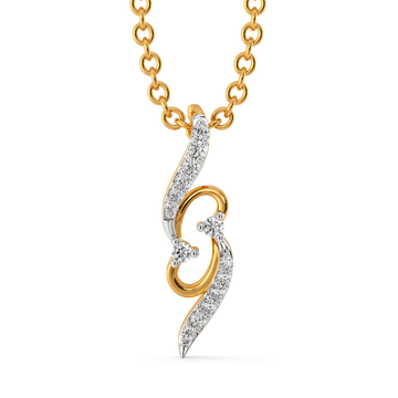 Offbeat Balance Diamond Pendants