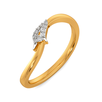 Twist in Style Diamond Rings
