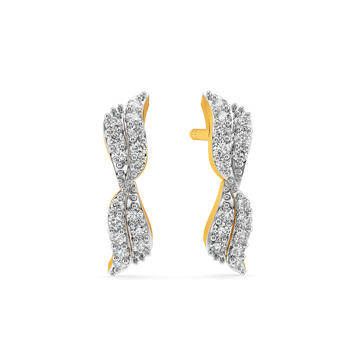 Slay the Shift Diamond Earrings