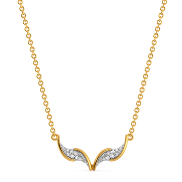 Keeping it Modern Diamond Necklaces
