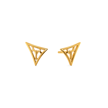 The Wild Side  Gold Earrings