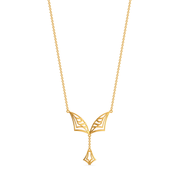Playful Power Gold Necklaces