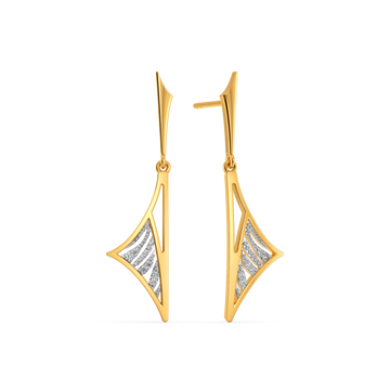 Cozy Glamour Diamond Earrings