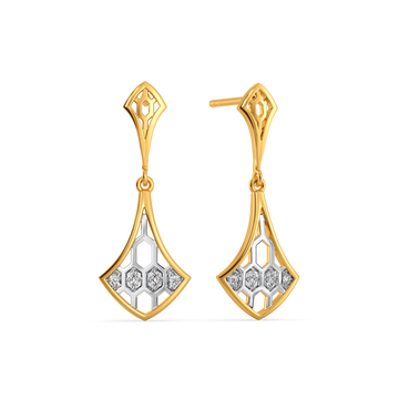 Dramaticaly Ferocious Diamond Earrings