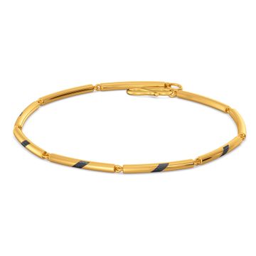 Black Beauty Gold Bracelets