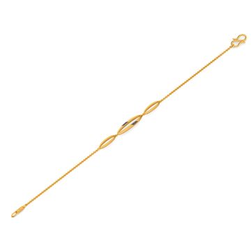 Black N Gold Gold Bracelets