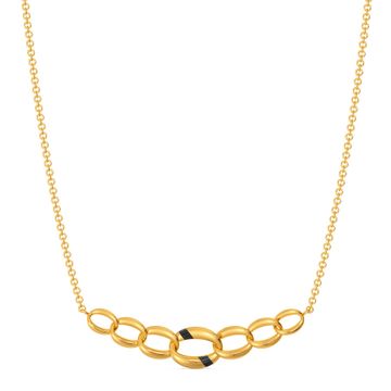 Black N Gold Gold Necklaces