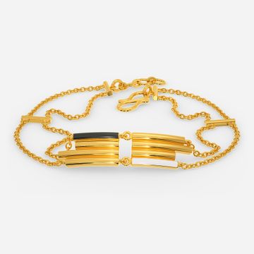 Breton Bars Gold Bracelets