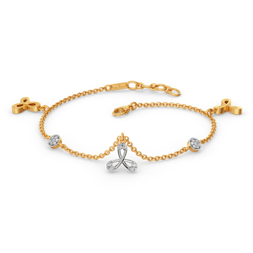 In a Abstract World Diamond Bracelets
