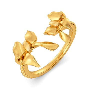 Bow Banters Gold Rings