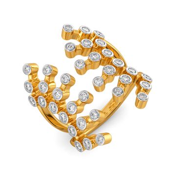 Baggy Drama Diamond Rings