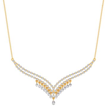 Baggy Drama Diamond Necklaces