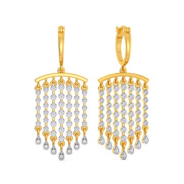 The Big Blue Diamond Earrings