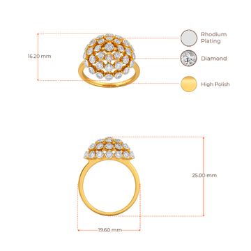 Cool Steps Diamond Rings