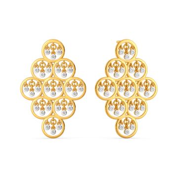 Breezy Flow Diamond Earrings