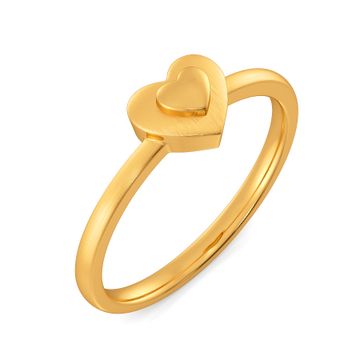 Mon Amour Gold Rings