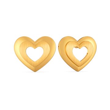 Mon Amour Gold Earrings