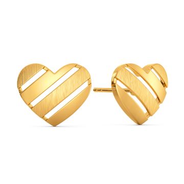 Amour Minimal Gold Earrings