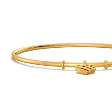 Amour Minimal Gold Bangles